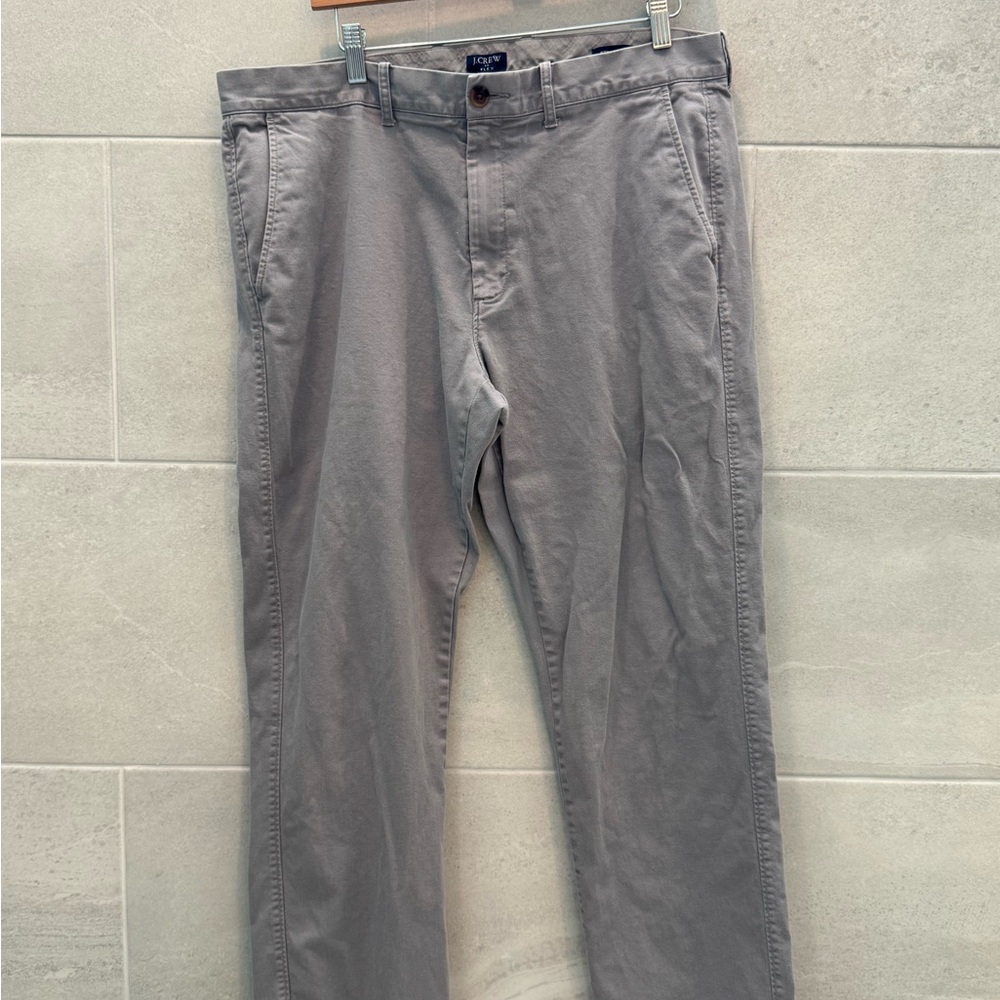 J. Crew Men's Classic Gray Chinos